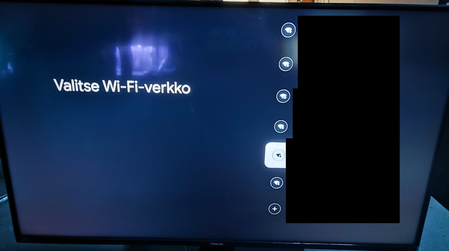 Google tv ensimm inen asennus finlux